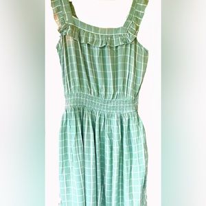 Plaid Knee High Dress